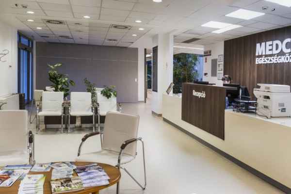 MedCity Egészségközpont recepció