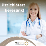 Egészségközpontunk csapatába pszichiáter szakorvos kollégát keresünk!